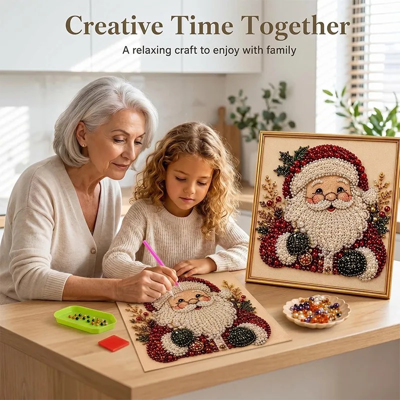 Christmas Pearl Diamond Painti - Resin Craft For Beginners review and price