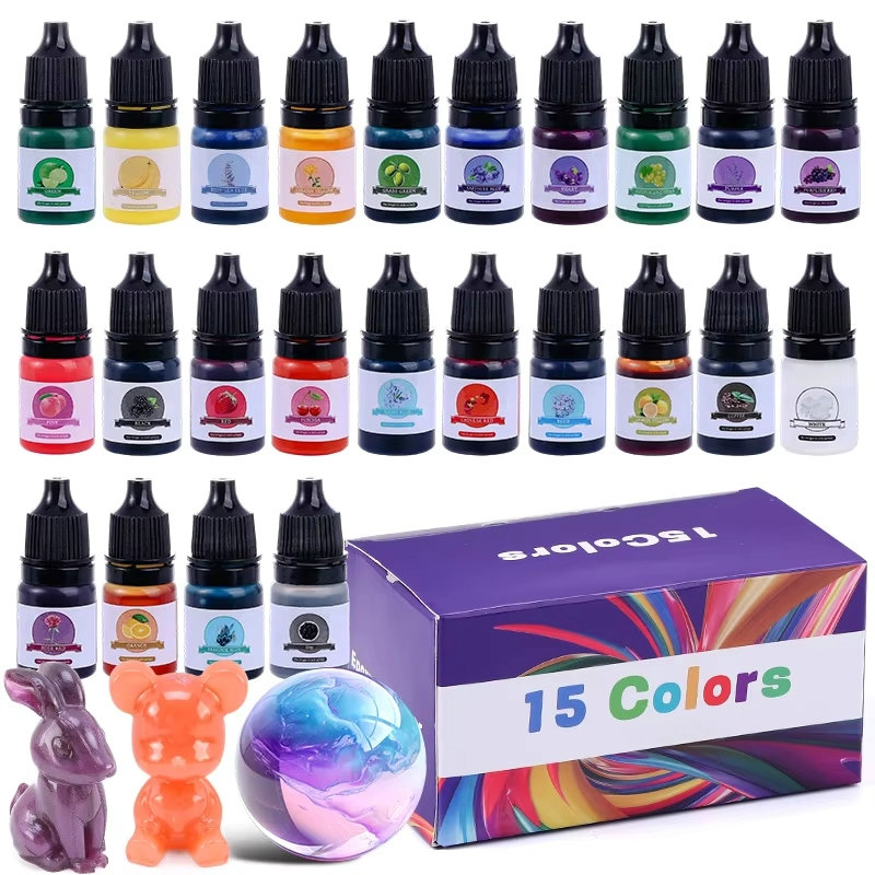 Epoxy Resin Color Pigment 24 V - Resin Pigment Set review and price