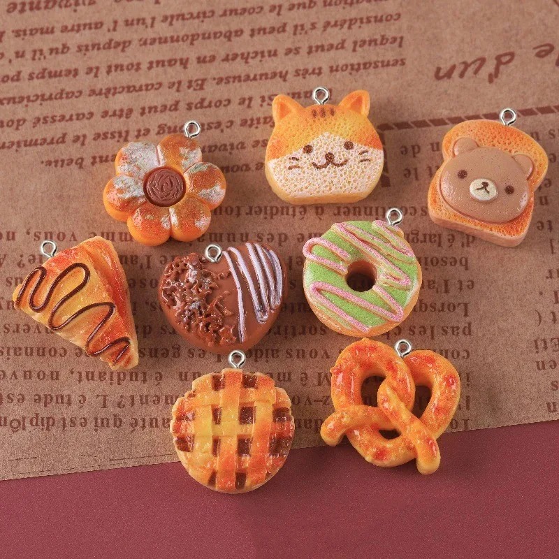 10 Pieces Cute Fake Food Resin - Resin Crafts Diy review and price