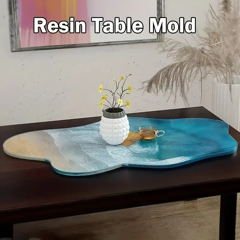 Large 61cm Irregular Trays Epo - Resin Ocean Wave Mold review and price