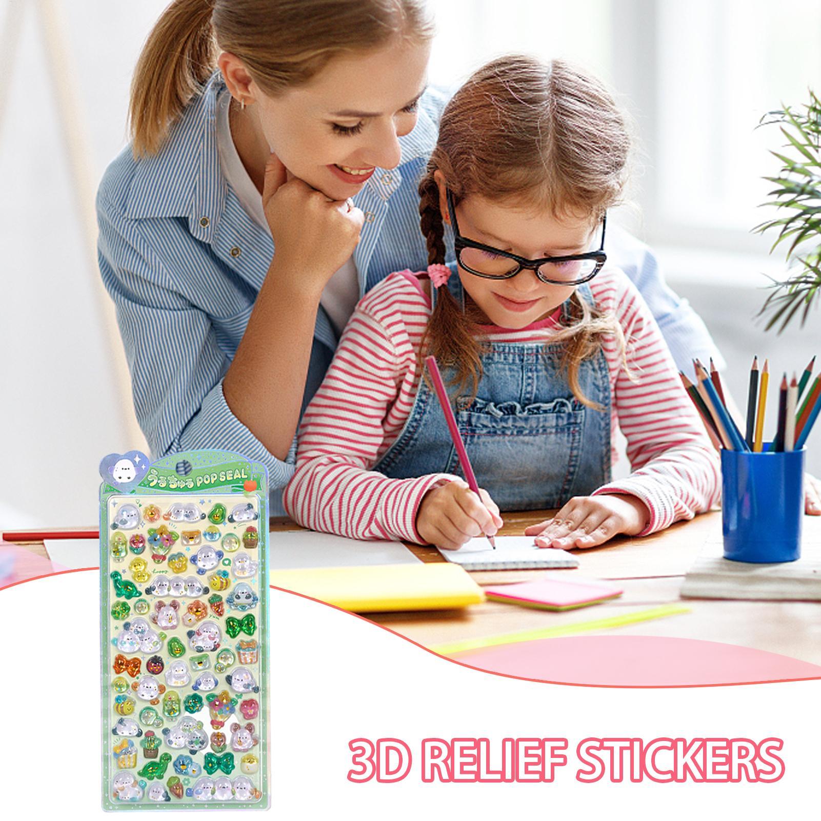 Cute Sticker Pack 3D Glitter S - Resin Glitter Pack review and price