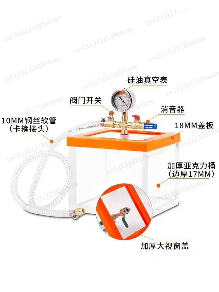 Transparent Acrylic Vacuum Deg - Resin Crafts Diy review and price