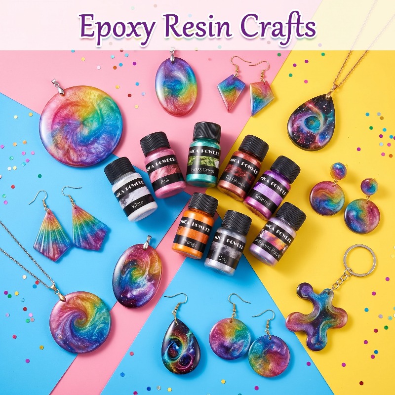 2/24 color metal pigment powde - Resin Pigment Set review and price