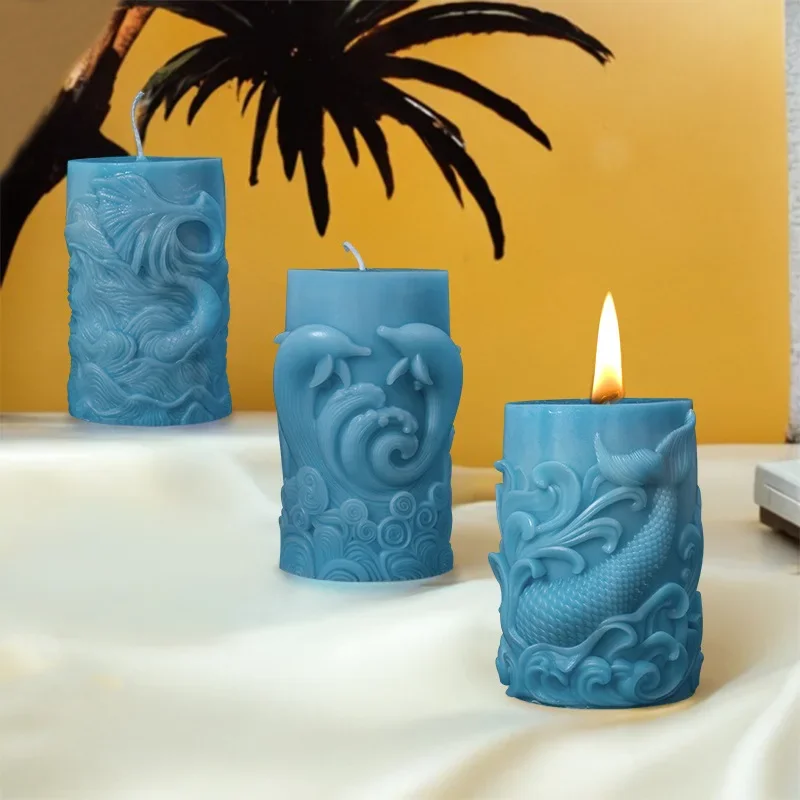DIY ocean wave foam cylindrica - Resin Ocean Wave Mold review and price