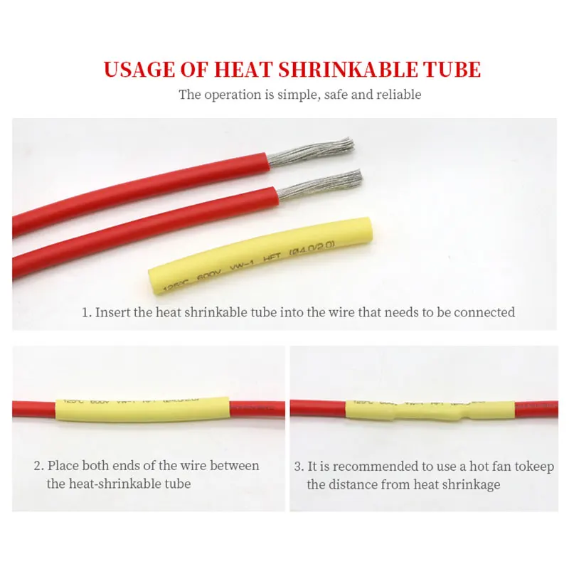 102-750pcs 2:1 Thermoresistant - Heat Gun Small review and price