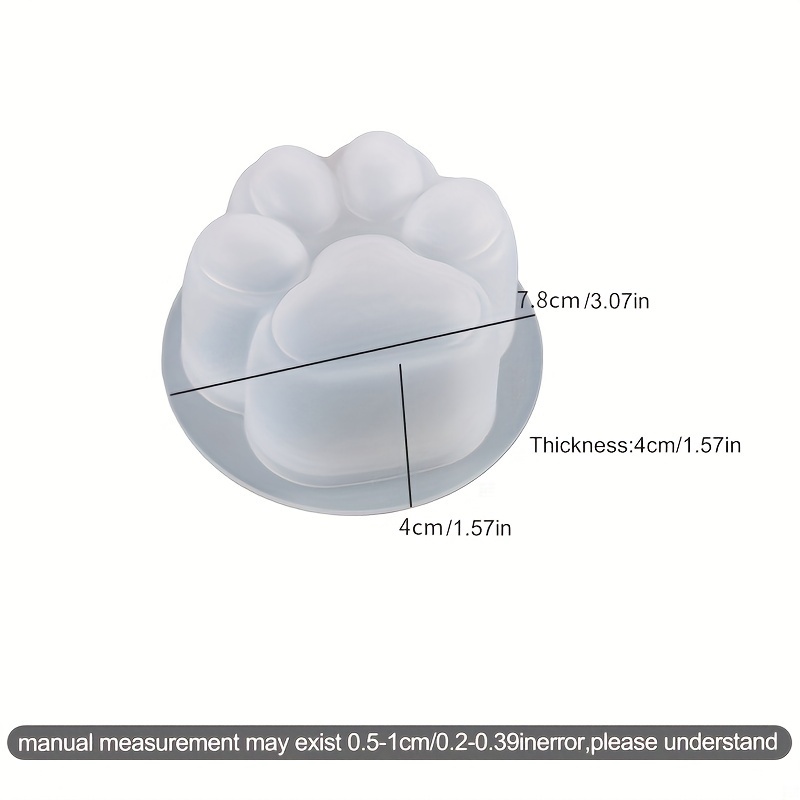 1 Large Cat Paw Silicone Mold， - Resin Craft Ideas review and price